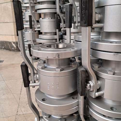 شیر توپی فولادی 1 تا 6 اینچ الفا